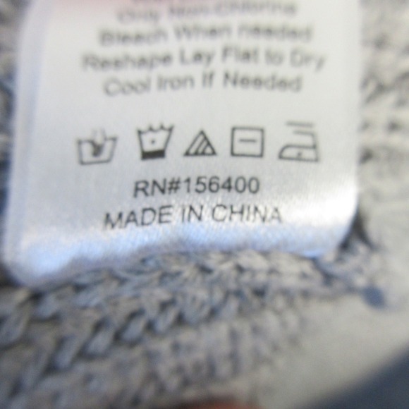 Long Wharf Supply Co.  Crew Neck Knit Sweater Men XL Gray Cotton Blend Comfy 810 - Picture 5 of 8